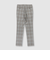 GRAIN PLAID SLACKS