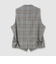 GRAIN PLAID EMSEMBLE VEST