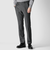 WOOL LYOCELL TAPERED SLACKS