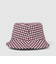 WOOL SUCKER GINGHAM CHECK  HAT