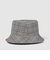 GRAIN PLAID BUCKET HAT