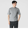 GIZA COTTON MOCK NECK KNIT TEE