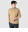 GIZA COTTON MOCK NECK KNIT TEE