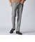 GLEN CHECK TAPERED 　SLACKS