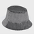 GINGUM CHECK VELVET BUCKET　HAT