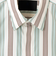 STRIPE FLY FRONT 　SHIRT