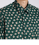 FLOWER PRINT FLY FRONT 　SHIRT