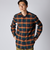 PLAID FLANNEL WESTERN　SHIRT