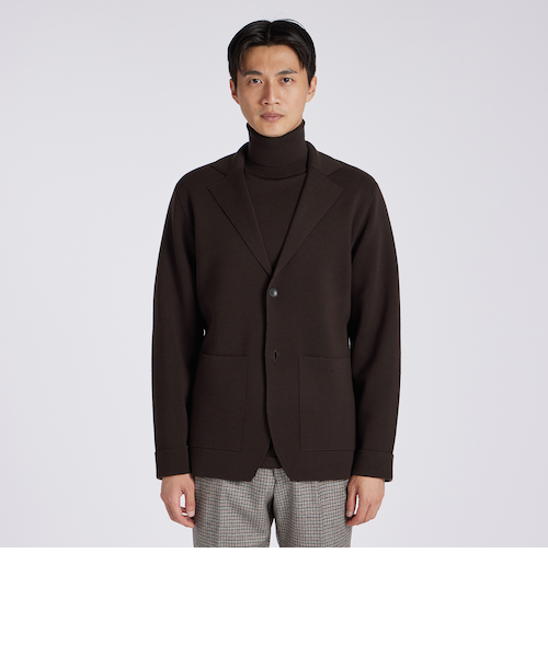 ジャケット・アウター +CLOTHET Milano Rib Knit Jacket CLOTHET Milano Rib Knit Jacket - メルカリ