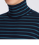 EFMW BORDER TURTLE NECK KNIT [エクストラファインメリノ ボーダータートル]