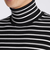 EFMW BORDER TURTLE NECK KNIT [エクストラファインメリノ ボーダータートル]