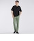 STRETCH COTTON  NO PLEATS TAPERD SLACKS[ストレッチコットン ノープリーツ テーパードスラックス]
