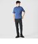 GIZA COTTON MOCK NECK KNIT TEE