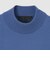 GIZA COTTON MOCK NECK KNIT TEE