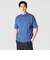 GIZA COTTON MOCK NECK KNIT TEE