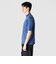 GIZA COTTON MOCK NECK KNIT TEE