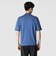 GIZA COTTON MOCK NECK KNIT TEE