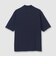 GIZA COTTON MOCK NECK KNIT TEE