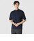 GIZA COTTON MOCK NECK KNIT TEE