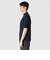GIZA COTTON MOCK NECK KNIT TEE