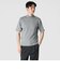 GIZA COTTON MOCK NECK KNIT TEE
