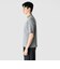 GIZA COTTON MOCK NECK KNIT TEE