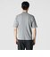GIZA COTTON MOCK NECK KNIT TEE