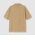 GIZA COTTON MOCK NECK KNIT TEE