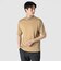 GIZA COTTON MOCK NECK KNIT TEE