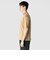 GIZA COTTON MOCK NECK KNIT TEE