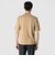 GIZA COTTON MOCK NECK KNIT TEE
