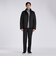 WOOL SERGE TAPERED SLACKS