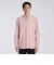 BLOCK STRIPE FLY FRONT 　SHIRT