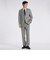 GLEN PLAID  COMFORT TAPERED SLACKS [グレンチェック テーパードパンツ]