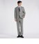 GLEN PLAID  COMFORT TAPERED SLACKS [グレンチェック テーパードパンツ]