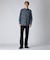 FLOWER PRINT CORDUROY FLY FRONT 　SHIRT