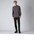 FLOWER PRINT CORDUROY FLY FRONT 　SHIRT