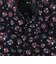 FLOWER PRINT CORDUROY FLY FRONT 　SHIRT