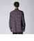 FLOWER PRINT CORDUROY FLY FRONT 　SHIRT