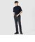 WOOL TROPICAL STRETCH TAPERED SLACKS