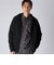 CASHMERE ZIP UP KNIT 　HOODIE