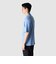 HIGH-TWIST JERSEY OPEN NECK SHIRT