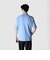 HIGH-TWIST JERSEY OPEN NECK SHIRT