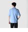 HIGH-TWIST JERSEY OPEN NECK SHIRT