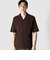 HIGH-TWIST JERSEY OPEN NECK SHIRT