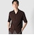 HIGH-TWIST JERSEY OPEN NECK SHIRT