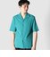 HIGH-TWIST JERSEY OPEN NECK SHIRT