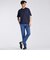 STRETCH COTTON  NO PLEATS TAPERD SLACKS[ストレッチコットン ノープリーツ テーパードスラックス]
