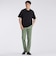 STRETCH COTTON  NO PLEATS TAPERD SLACKS[ストレッチコットン ノープリーツ テーパードスラックス]