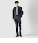 WOOL LYOCELL TAPERED SLACKS